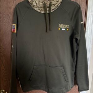 2017 NFL Packers Salute to Service Hoodie